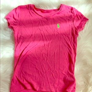 Pink polo (kids)